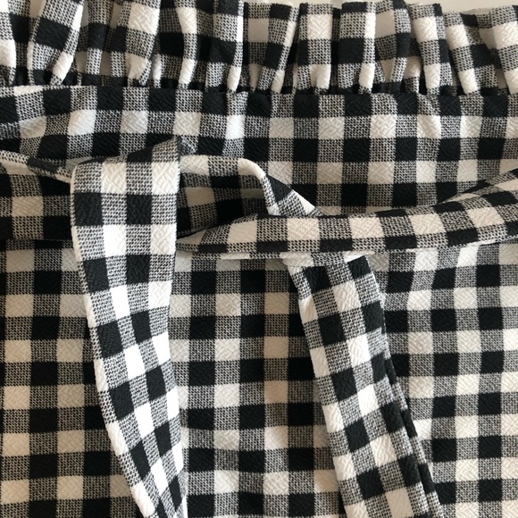 High Waist Tie Front Skirt - Picture 6 of 8